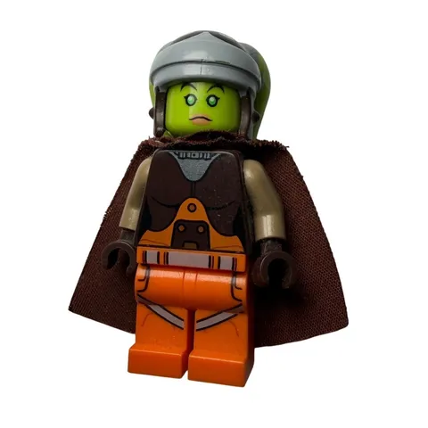 Genuine LEGO Star Wars Hera Syndulla Minifigure SW0576 Rebels Twi'lek Pilot Cape