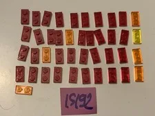 Lego Parts Lot Clear Plates