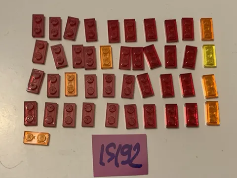 Lego Parts Lot Clear Plates