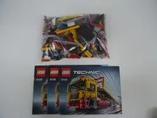 LEGO Technic 8109 Flatbed Truck Used With Instructions No Original Box
