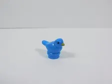 LEGO Dark Azure Blue Bird w/ Black Eyes Animal Minifig S3