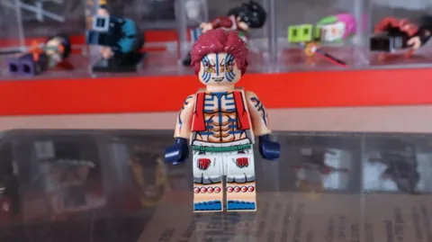 Akaza Demon Slayer: Kimetsu no Yaiba Custom Minifigure  t1