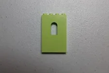 LEGO 60808 Lime Green Wall Panel with Window
