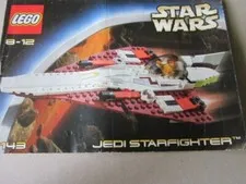 Lego Speed Star Wars Building Instructions Instruction 7143 Jedi Starfighter