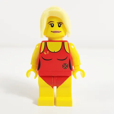 Lego Lifeguard Collectible Minifigure Series 2 8684 col024