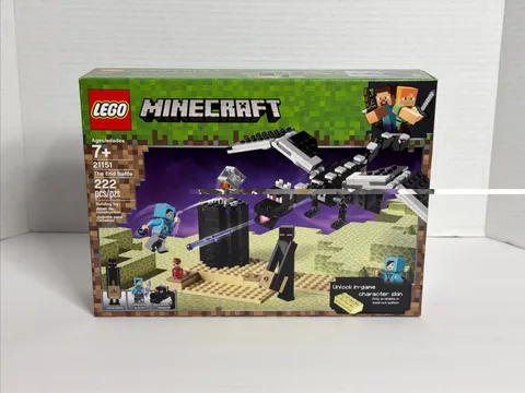 LEGO Minecraft The End Battle (21151) BRAND New factory sealed Set! Retired!