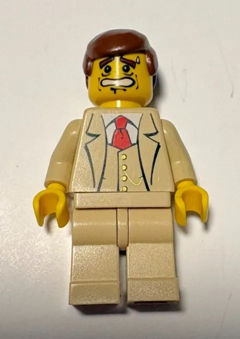 LEGO Minifigure Studios Gent (Set 1380 -81 -82) Vampire's Crypt Scary Lab hrf002