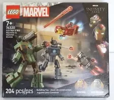 LEGO Marvel Iron Man & War Machine vs. Hammer Drones (Item 76320 204pc)