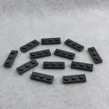 LEGO 3623 Dark Bluish Gray Plate 1 x 3 (x12)