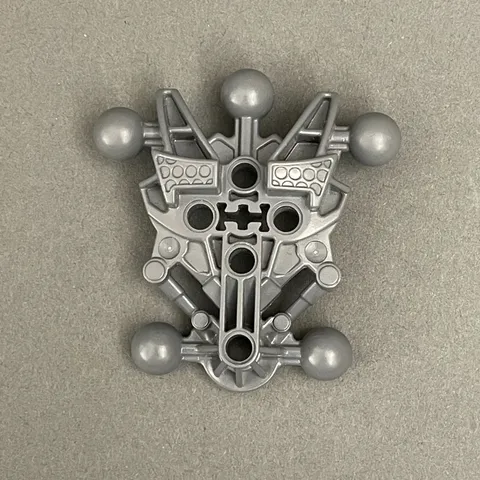 Lego Bionicle 60894 Matoran Torso Av-Matoran Dark Gray Replacement Part Piece