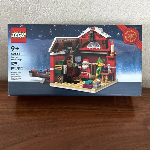 LEGO 40565 Santa's Workshop Christmas Building Set Limited Edition Brand New