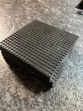 Black LEGO Base Plates, 20x20 Stud