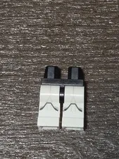 LEGO Hips and White Legs with SW Clone Trooper and Black Markings Pattern