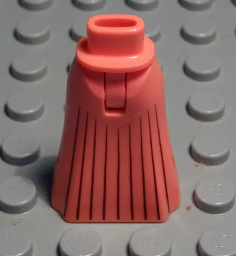 Lego Figure Accessories Friends Legs with Skirt Coral with Decor