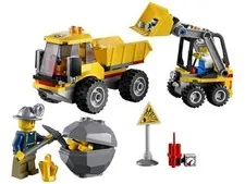 LEGO City Tipper Truck 4201 139pc 2012 Bagged w/ Instructions w/ Minifigures