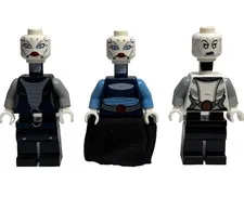 LEGO Minifigure Star Wars Asajj Ventress 7957 75087 7676 Lot Set Bulk Sale