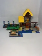 LEGO Minecraft 21144 The Farm Cottage Incomplete No Minifigures Mostly Complete