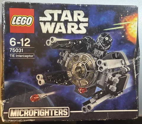 LEGO Star Wars 75031 TIE Interceptor Microfighters 2014 NEW SEALED Box Damage