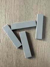 LEGO 2431 Dark Bluish Gray Tile 1x4 - 4 Pieces
