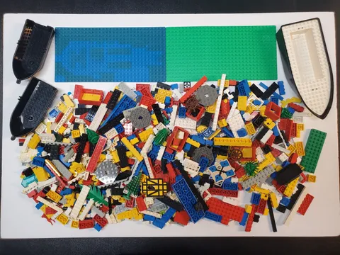 LEGO Mixed Lot Heavy Wear and Damaged Parts over 3 pounds!