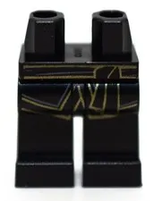 LEGO Minifigure Legs Black Gold Ninjago Cole Jay Lloyd Nya Zane Kai 6213362
