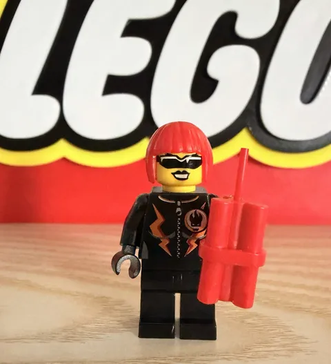 Lego Agents Dyna-Mite Minifigure With Accessory 