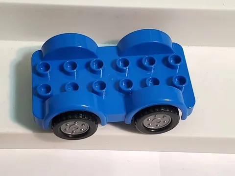 Lego Duplo Blue Car Base With Fenders