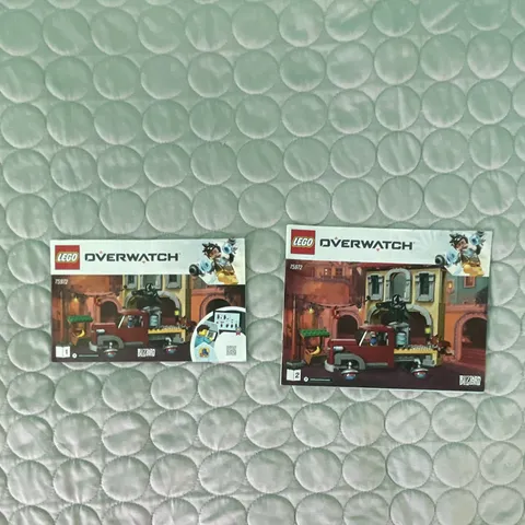 LEGO Overwatch 75972 Dorado Showdown INSTRUCTION MANUALS ONLY Books 1 & 2