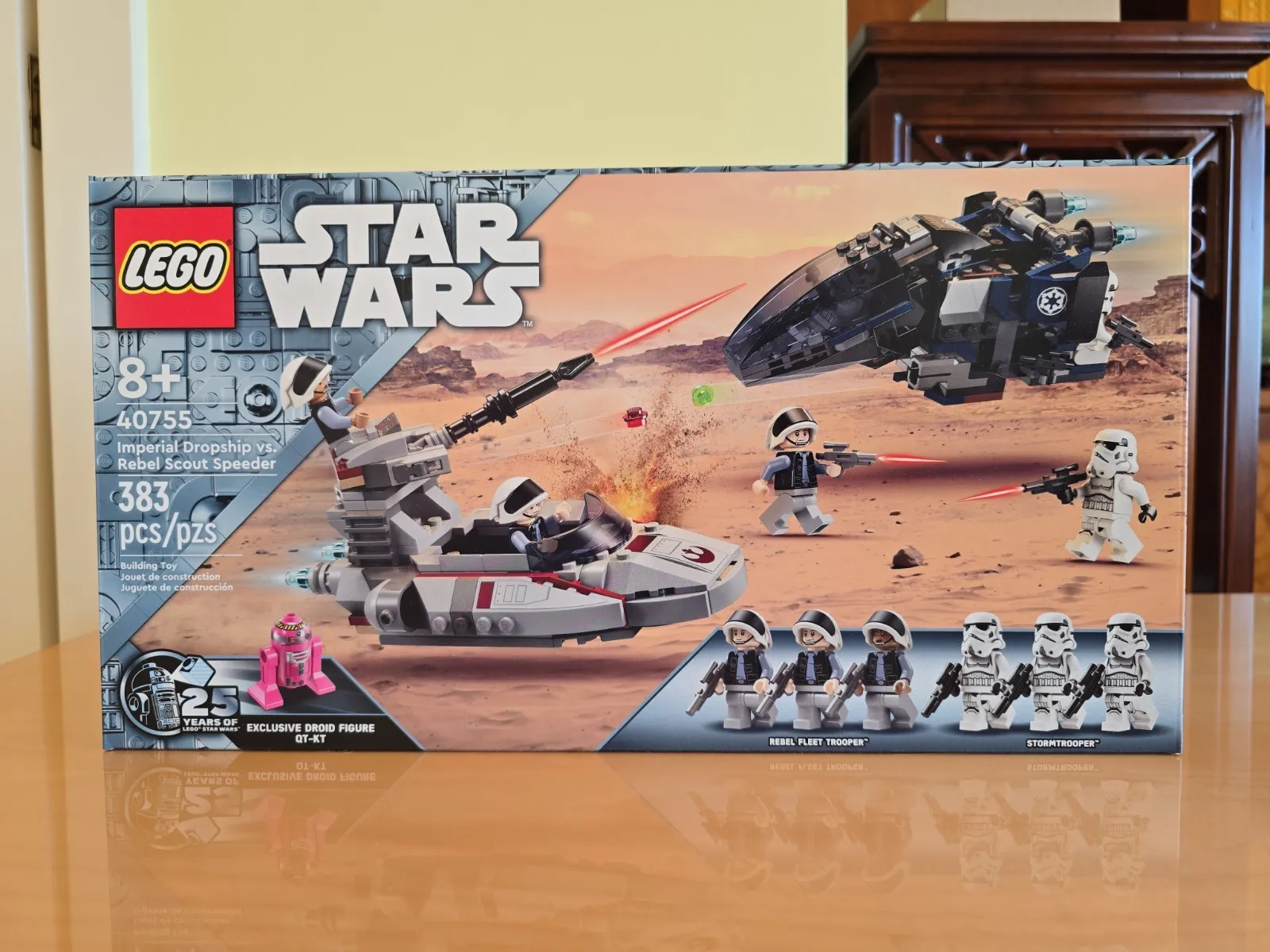LEGO Star Wars 40755 Imperial Dropship vs. Rebel Scout Speeder QT-KT Droid NEW