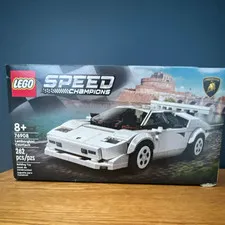 LEGO Speed Champions 76908 Lamborghini Countach Complete Set 262 pcs Age 8+