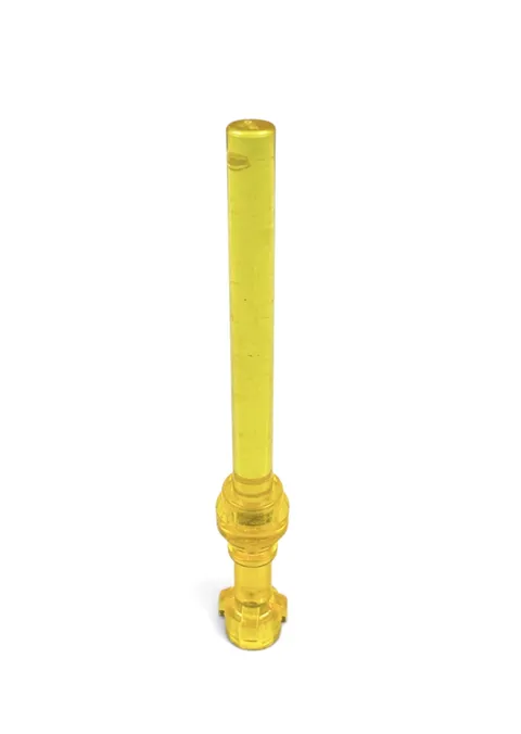 Official Lego Unreleased Color Monochrome Trans Yellow Minifigure Lightsaber