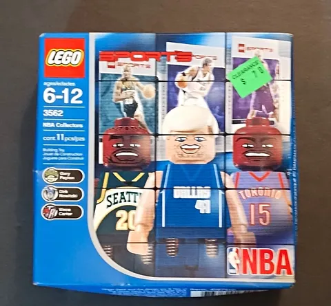 LEGO Sports NBA Collectors #3 3562 Factory Sealed 2003 Payton Nowitzki Carter