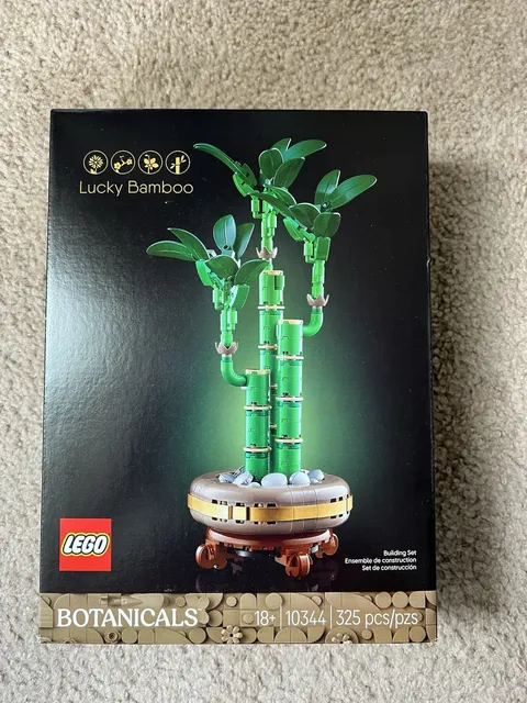 LEGO Botanicals Lucky Bamboo 10344 Artificial Plants 325 NWT