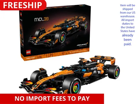LEGO Technic McLaren MCL39 F1 Car Building Set for Adults - 42228