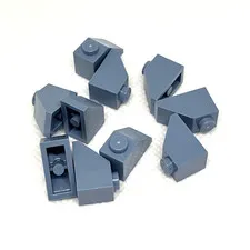 LEGO Parts - Sand Blue 45 2 x 1 - No 3040 - QTY 10