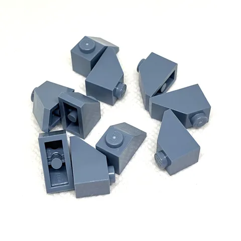 LEGO Parts - Sand Blue 45 2 x 1 - No 3040 - QTY 10