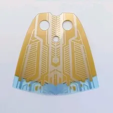 US🇺🇲 - LEGO Vision Cape No.78 - Double Neck Holes For Minifigures #6453310 NEW