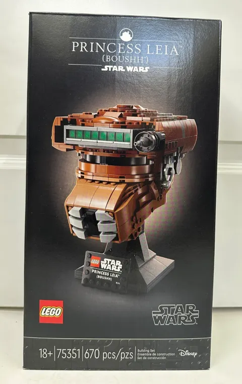 LEGO Star Wars Princess Leia (Boushh) Helmet 75351 670 pcs Bounty Hunter NEW