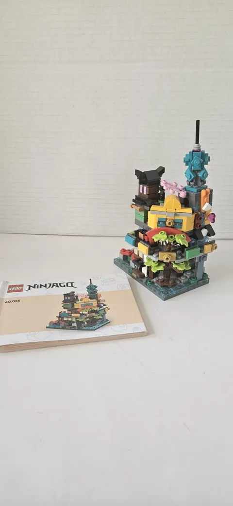 Lego 40705 Micro Ninjago City Garden BUILT