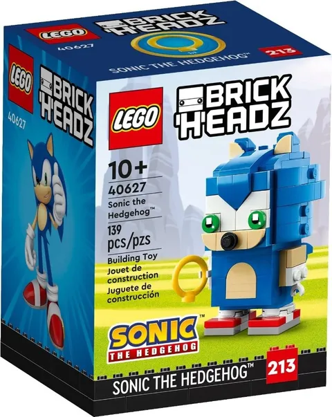 LEGO BrickHeadz Sonic The Hedgehog Blue Building Set 139 Pieces