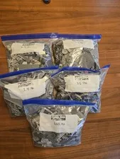 12 Lbs of Gray LEGO Bricks & Plates Bulk Lot