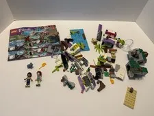 LEGO Friends: Jungle Bridge Rescue (41036) 96% Complete Instructions 2 Minifigs