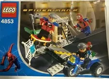 LEGO Spider-Man 4853 Spider-Man's Street Chase 73 Pcs -丨With Instruction丨No box！