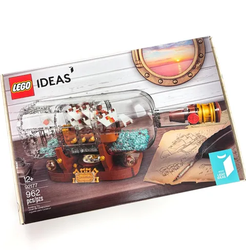 LEGO 92177 Ideas Ship in a Bottle 962 pcs Set (2020)