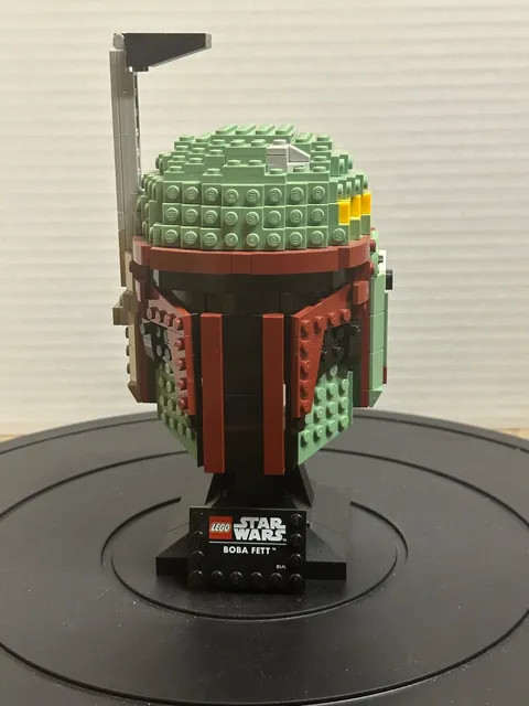LEGO Star Wars 75277 Boba Fett Helmet Retired Built w/ Manual No Box
