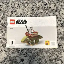 LEGO Star Wars Set 75425 Instruction Booklet. SMART Play: Mos Eisley Cantina