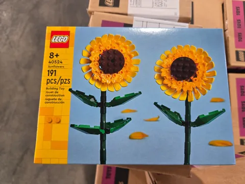 4 BOXES - LEGO Botanicals: Sunflowers (40524)