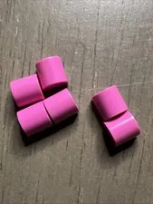 LEGO 49307 Dark Pink Slope, Curved 1 x 1 x 2/3 Double 6 Pieces