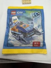 LEGO City Arctic Arctic Explorer Snowmobile Set 21 Polybag 21pcs 6+