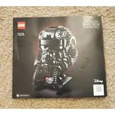 LEGO Star Wars TIE Fighter Pilot Helmet 75274 Instruction Manual Only